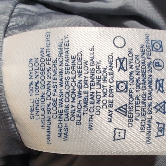 Lands’ End Goose Down Puffer Vest XL EUC - Picture 4 of 9